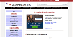 Desktop Screenshot of grammarbank.com
